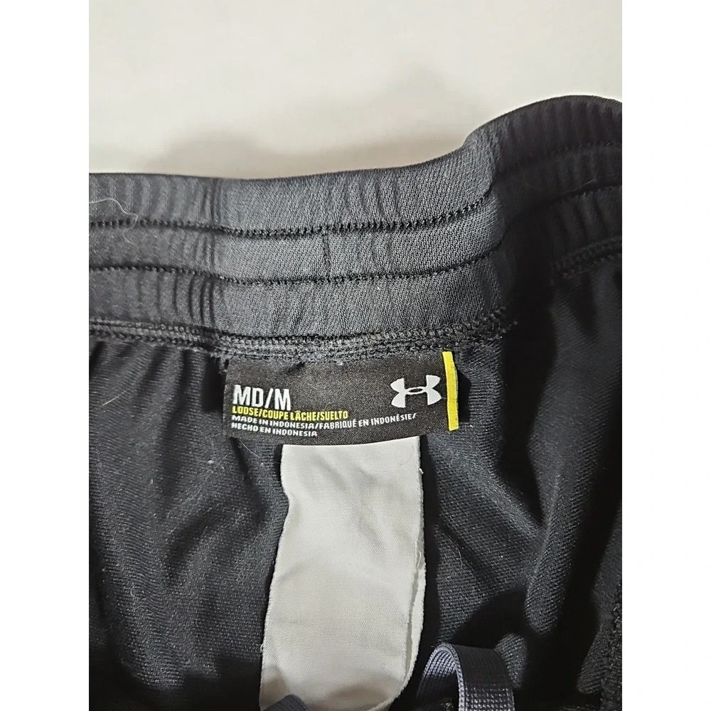 Under Armour Men's‎ Maverick Tapered Pants Loose Size Medium Black